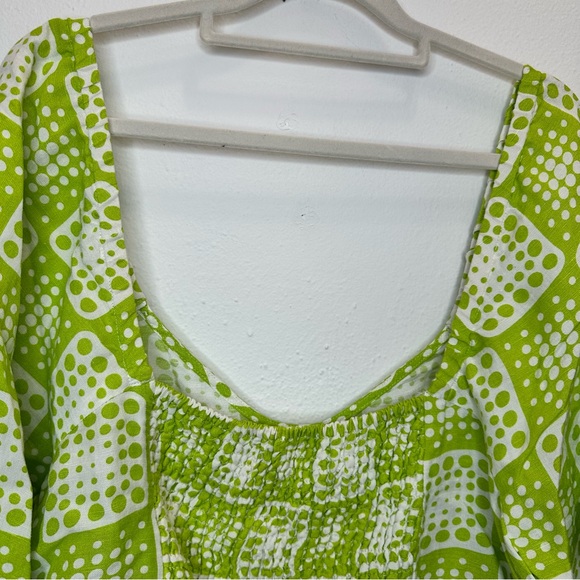 R-197. the Odells Julie Top Green Size XLarge - Picture 8 of 13